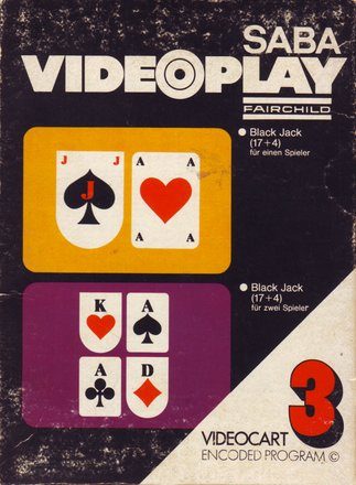 Videocart 3: Video Blackjack  package image #3 