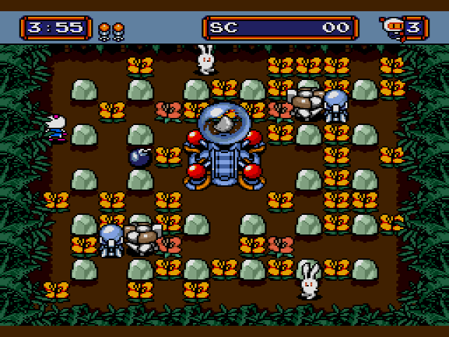 Mega Bomberman in-game screen image #2 