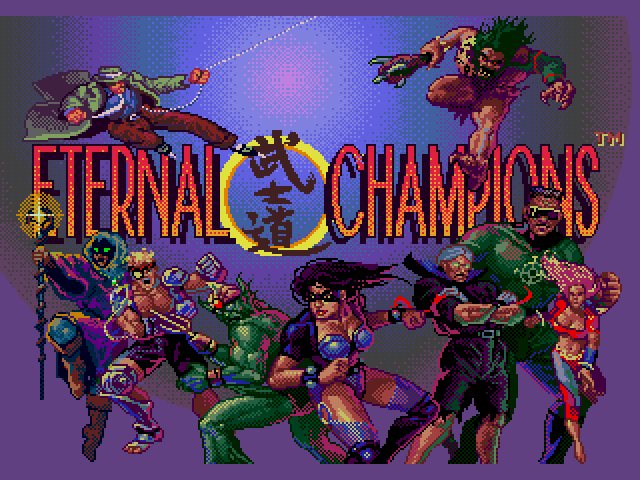 Eternal Champions  title screen image #1 