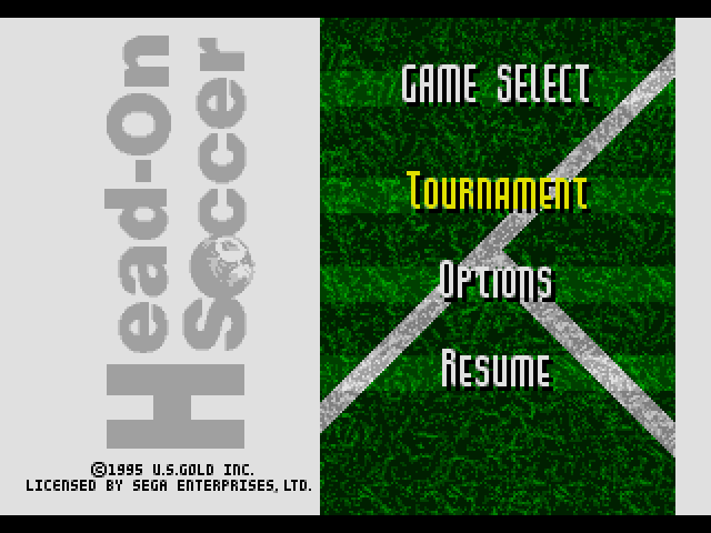Fever Pitch Soccer  title screen image #1 
