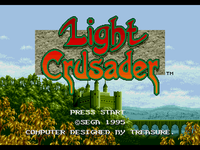 Light Crusader  title screen image #1 