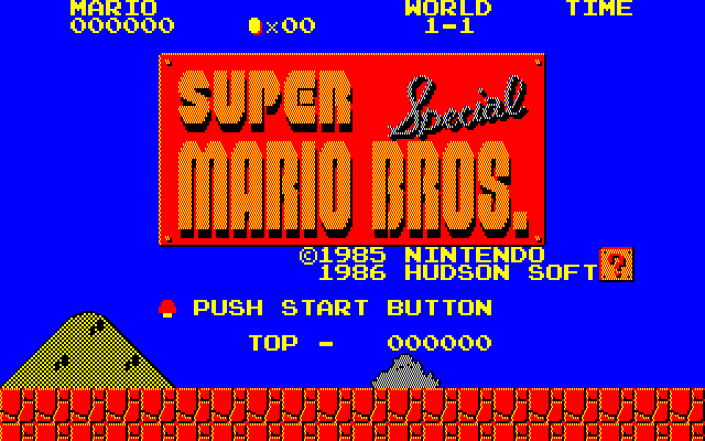 Super Mario Bros. Special  title screen image #1 