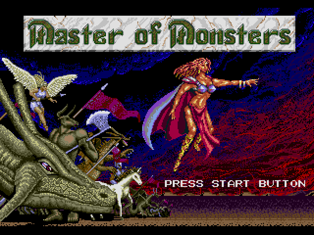 Master of Monsters title screen image #1 