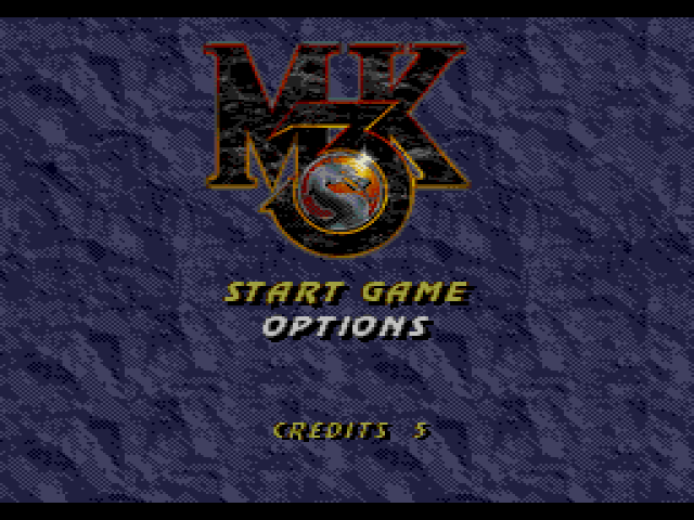 Mortal Kombat 3  title screen image #1 