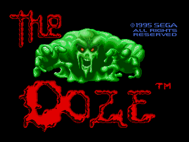 The Ooze  title screen image #1 