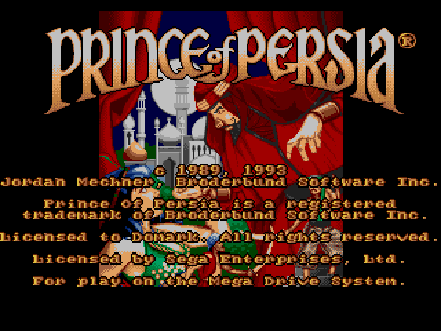Prince of Persia title screen image #1 