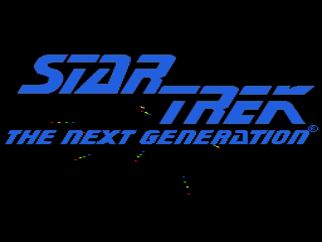 Star Trek: The Next Generation title screen image #1 