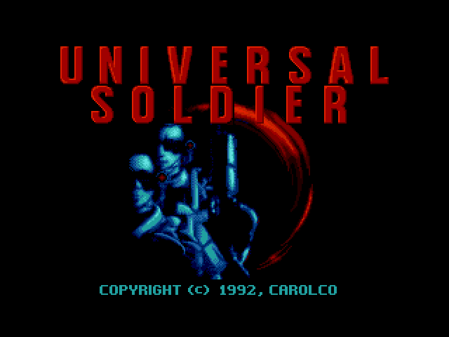 Universal Soldier title screen image #1 