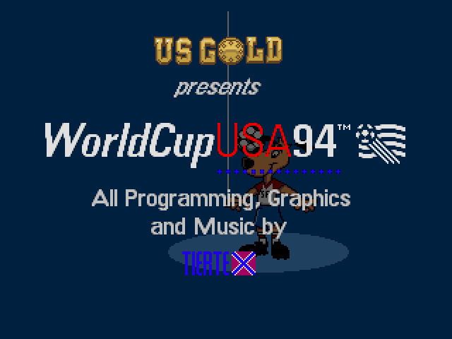 World Cup USA '94  title screen image #1 