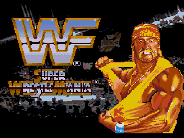 WWF Super Wrestlemania title screen image #1 