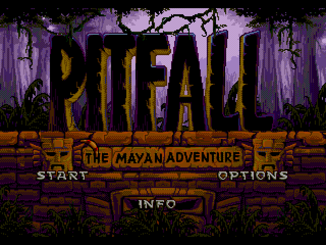 Pitfall: The Mayan Adventure title screen image #1 