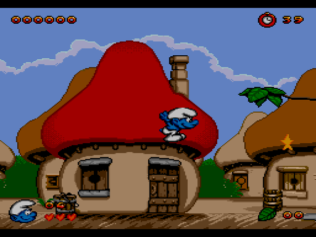 The Smurfs  in-game screen image #1 