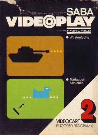 Videocart 2: Desert Fox - Shooting Gallery  package image #3 