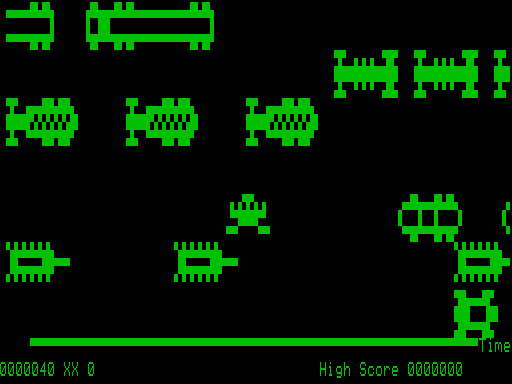 Frogger in-game screen image #2 