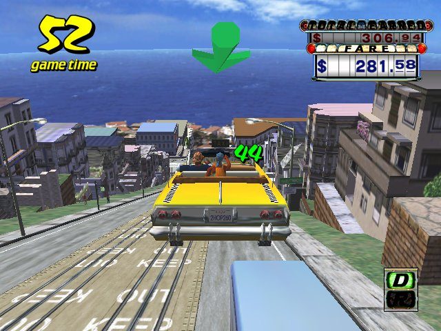Crazy Taxi in-game screen image #2 