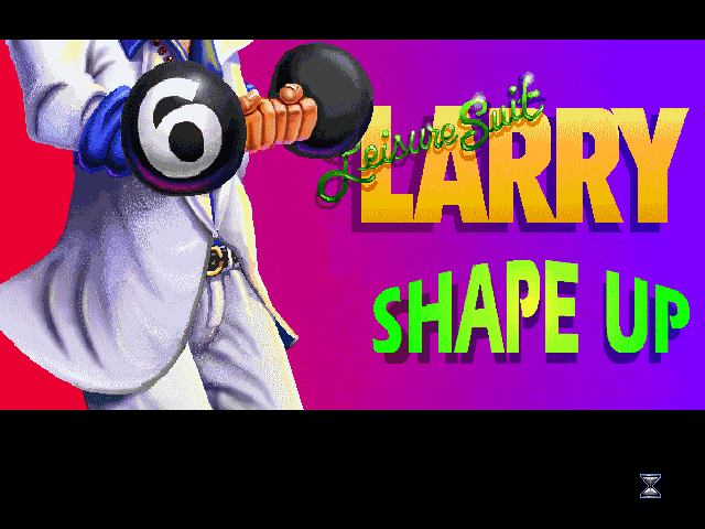 Leisure Suit Larry 6: Shape Up or Slip Out!  title screen image #1 