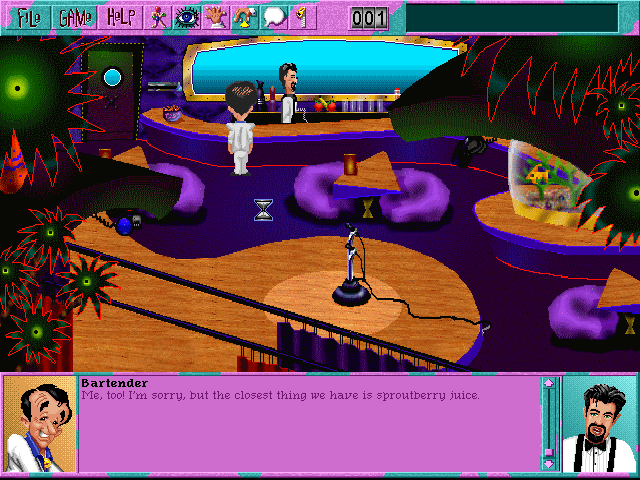 Leisure Suit Larry 6: Shape Up or Slip Out!  in-game screen image #1 