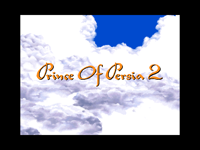 Prince of Persia 2: The Shadow and the Flame  title screen image #1 