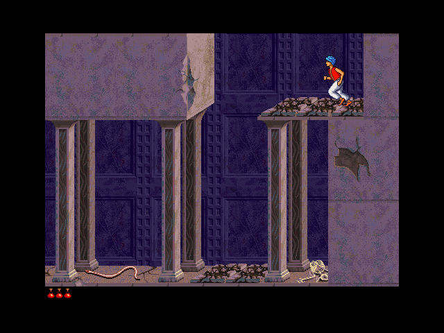 Prince of Persia 2: The Shadow and the Flame  in-game screen image #1 