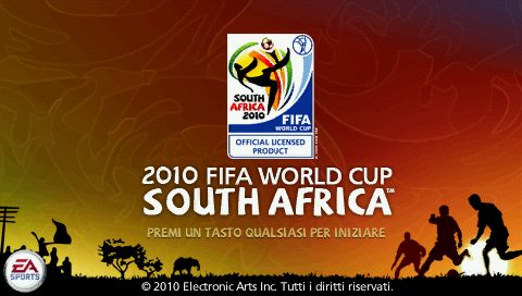 2010 FIFA World Cup South Africa title screen image #1 