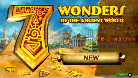 7 Wonders of The Ancient World title screen image #1 