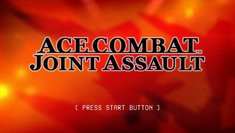 Ace Combat: Joint Assault  title screen image #1 
