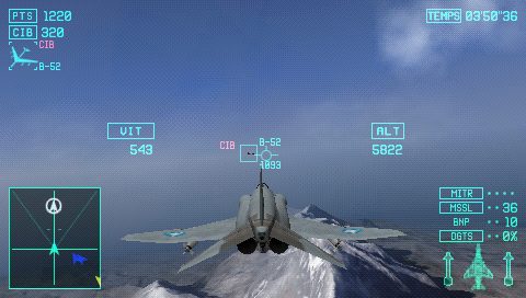Ace Combat X - Skies of Deception  in-game screen image #2 