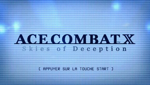 Ace Combat X - Skies of Deception  title screen image #1 