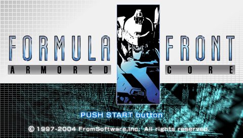 Armored Core: Formula Front  title screen image #1 
