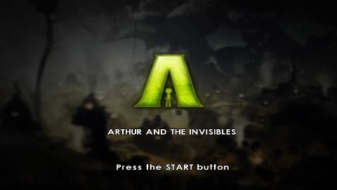 Arthur and the Invisibles  title screen image #1 