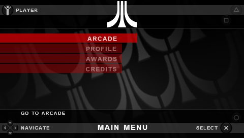 Atari Classics Evolved title screen image #1 