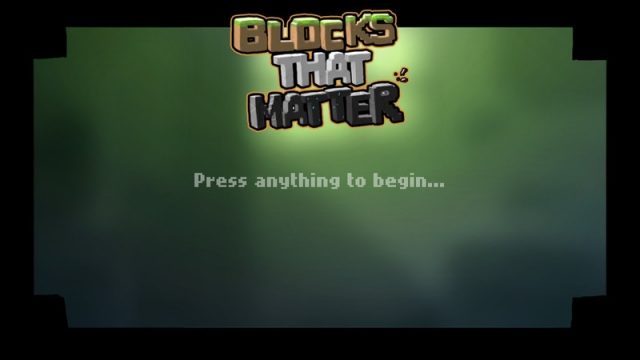 Blocks that Matter title screen image #1 
