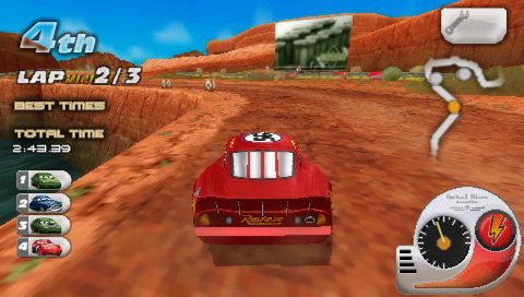 Cars Race-O-Rama in-game screen image #1 