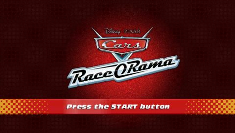 Cars Race-O-Rama title screen image #1 