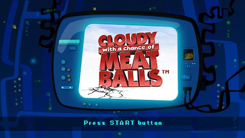 Cloudy With a Chance of Meatballs title screen image #1 