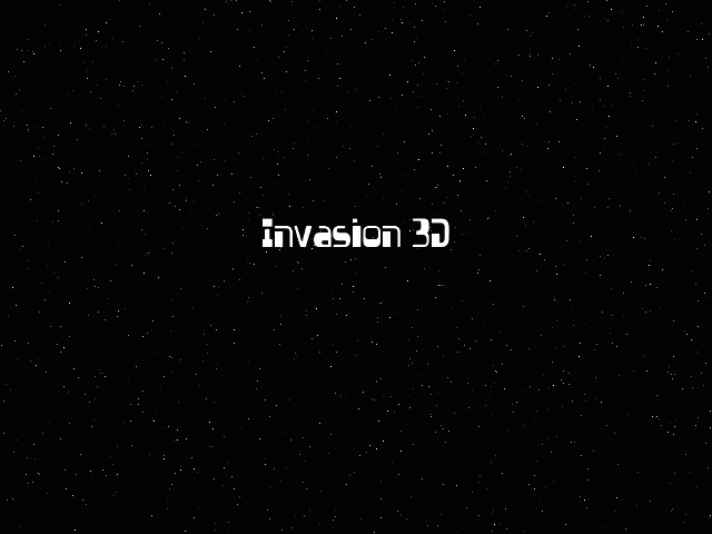 Invasion 3D title screen image #2 