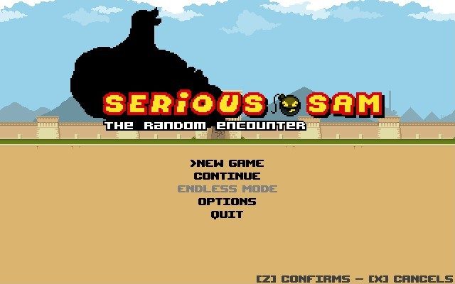 Serious Sam: The Random Encounter title screen image #1 