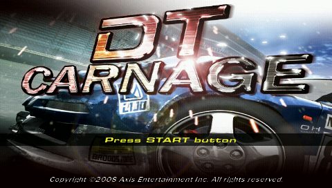 DT Carnage title screen image #1 