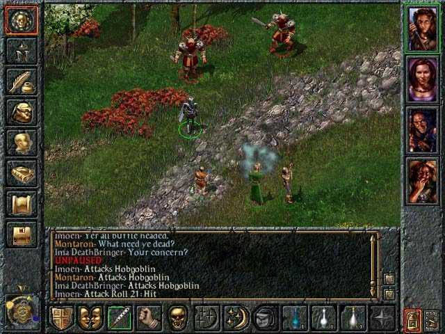 Baldur's Gate  in-game screen image #1 