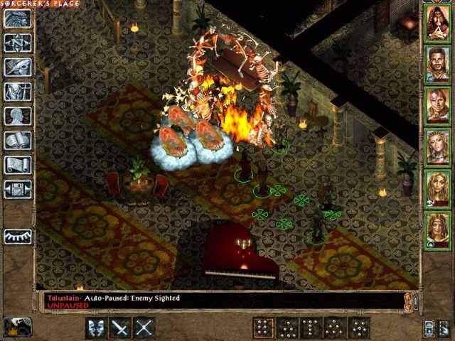 Baldur's Gate II: Shadows of Amn  in-game screen image #1 