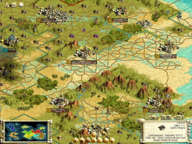 Civilization III  in-game screen image #2 