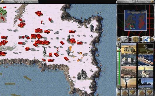 Command & Conquer: Red Alert  in-game screen image #2 