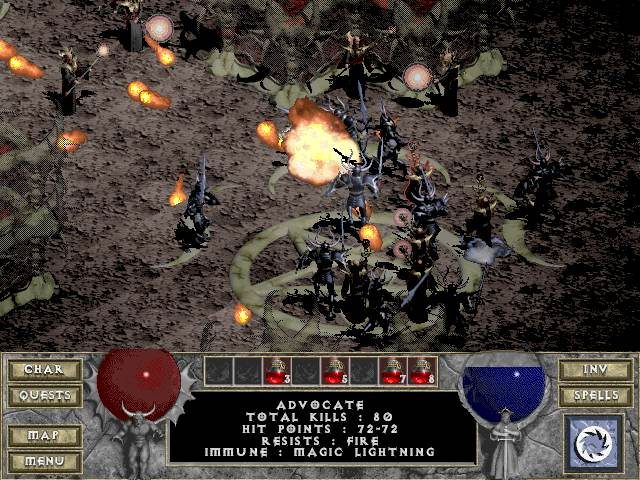 Diablo in-game screen image #1 