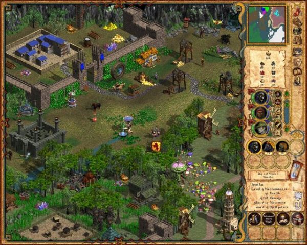 Heroes of Might and Magic IV  in-game screen image #2 