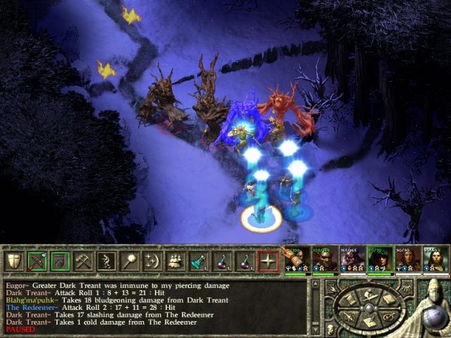 Icewind Dale II in-game screen image #2 