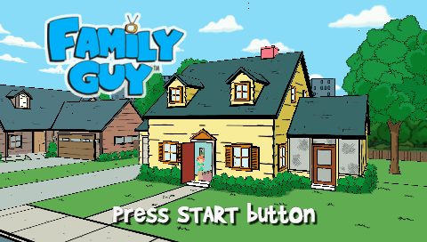 Family Guy Video Game! It's too Hot for TV!  title screen image #1 