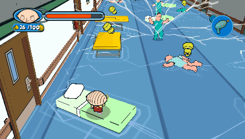 Family Guy Video Game! It's too Hot for TV!  in-game screen image #1 