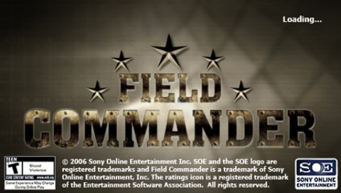 Field Commander title screen image #1 