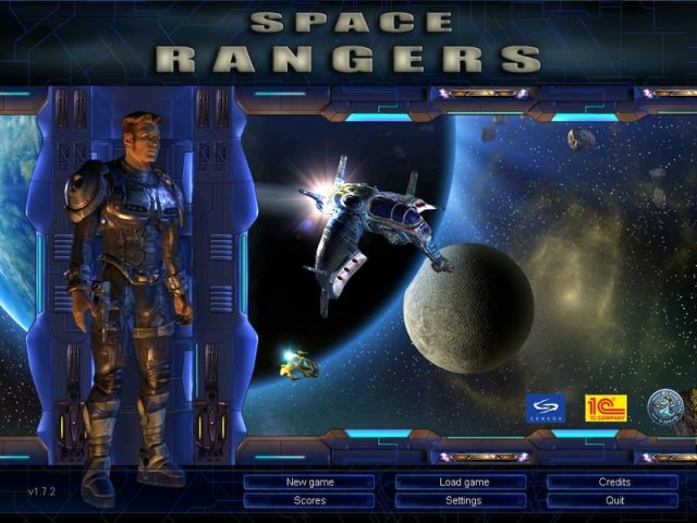 Space Rangers title screen image #1 
