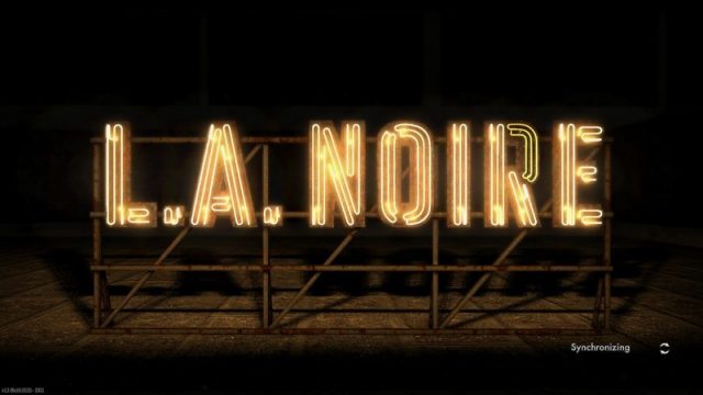 L.A. Noire  title screen image #1 
